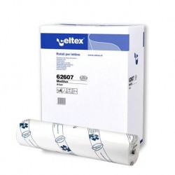 Podkład medyczny celuloza 80m/60cm biały 2 warstwy Celtex SpA
