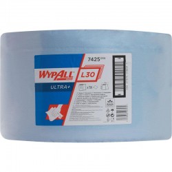WYPALL* L30 ULTRA+ czyściwa - duża rolka / niebieski