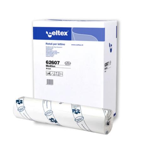 Podkład medyczny 60/80m celuloza  biały 2 warstwy Celtex SpA