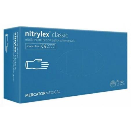 Rękawice nitrylowe  blue S a 100 Nitrylex Classic