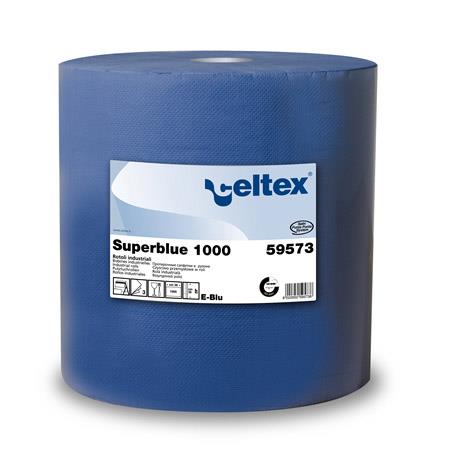 Czyściwo celuloza SuperBlue 1000 niebieskie 360 metrów 3 warstwy Celtex SpA