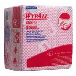 WYPALL* X80 Plus czerwone czyściwo QF karton 8 x 30 sztuk