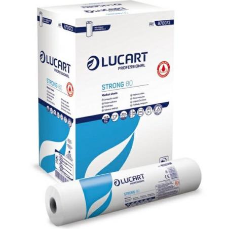 Podkład medyczny Lucart  80 m/59 ,  100% celuloza , 2-warstwy