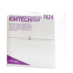 7624 KIMTECH PURE* - W3 czyściwo składanie 1/4 białe karton 12 paczek Kimberly Clark