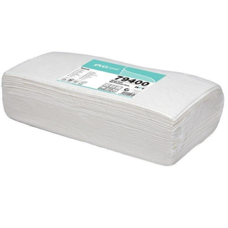 Ręcznik fryzjerki biały 80x40cm karton 8x50sztuk3 warstwy,