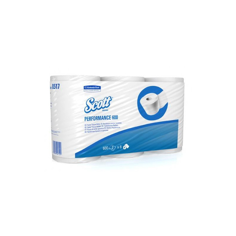 8517 SCOTT® PERFORMANCE papier toaletowy 72 metry a 36 rolek 8517 SCOTT® PERFORMANCE papier toaletowy 72 metry a 36 rolek