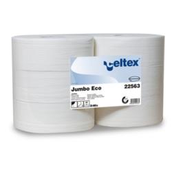 Papier toaletowy Jumbo Eco białuy 320 metrów 2 warstwowy Celtex SpA