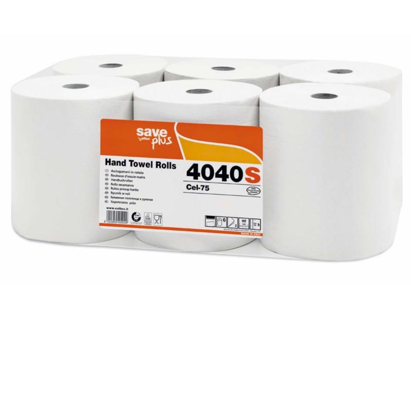 Ręcznik w roli 130m autocut biały 2 warstwowy Save Plus Celtex SpA Ręcznik w roli 130m autocut biały 2 warstwowy Save Plus Celtex SpA