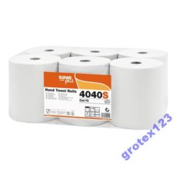 Ręcznik w roli 130m autocut biały 2 warstwowy Save Plus Celtex SpA