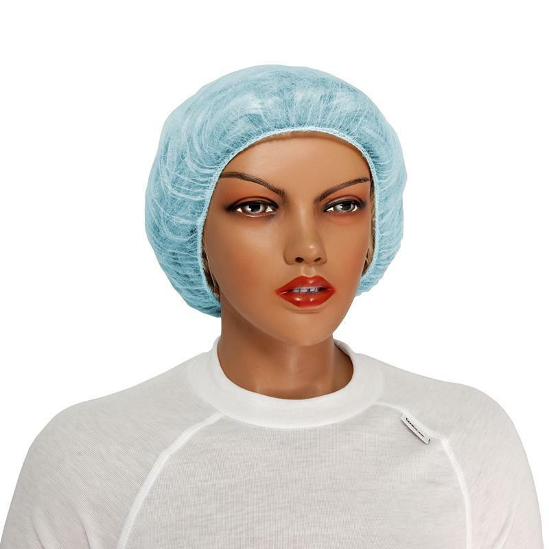 Czepek Beret PP niebieski 58cm KARTON 1000 szt. gramatura 12g/m2 Czepek Beret PP niebieski 58cm KARTON 1000 szt. gramatura 12g/m2