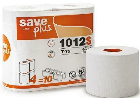 Papier tolatetowy SavePlus 55 m , 2w 500 lis, opka. 60 rolek