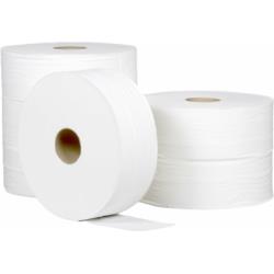 Papier toaletowy JumboSoft biały 2w 260m makulatura opak. 6 rolek