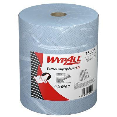 WYPALL L20  czyściwo niebieskie 380 m 1000 odcinków 2 warstwowe Kimberly Clark