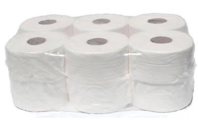 Papier JUMBO biały celulozowy 140 m 2 warstwowy a12 sztuk Papier JUMBO biały celulozowy 140 m 2 warstwowy a12 sztuk