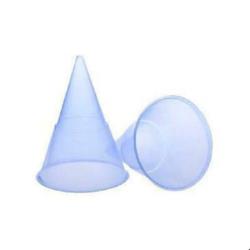 Kubek plastikowy stożkowy niebieski 100 ml. a100 sztuk