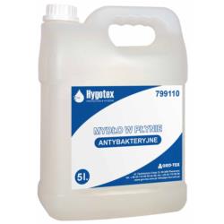 Mydło w płynie antybakteryjne z gliceryną białe 5000 ml Hygotex