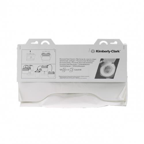 Nakładki sedesowe Kimberly Clark białe 12 op. x125 sztuk Nakładki sedesowe Kimberly Clark białe 12 op. x125 sztuk