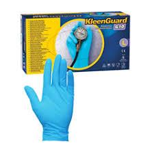KLEENGUARD* G10 Blue Nitrile Gloves - 24cm
