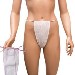 Stringi Damskie PP 1000 szt lamówka różowa gramatura 30g/m2