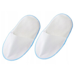 Kapcie kryte PP białe KARTON 20 x 50par gr. 50g/m2