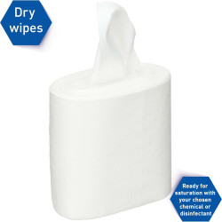 7757 Kimtech Wettask DS Wipers rolki białe 140 odcinków 22 metry a 6 sztuk Kimberly Clark