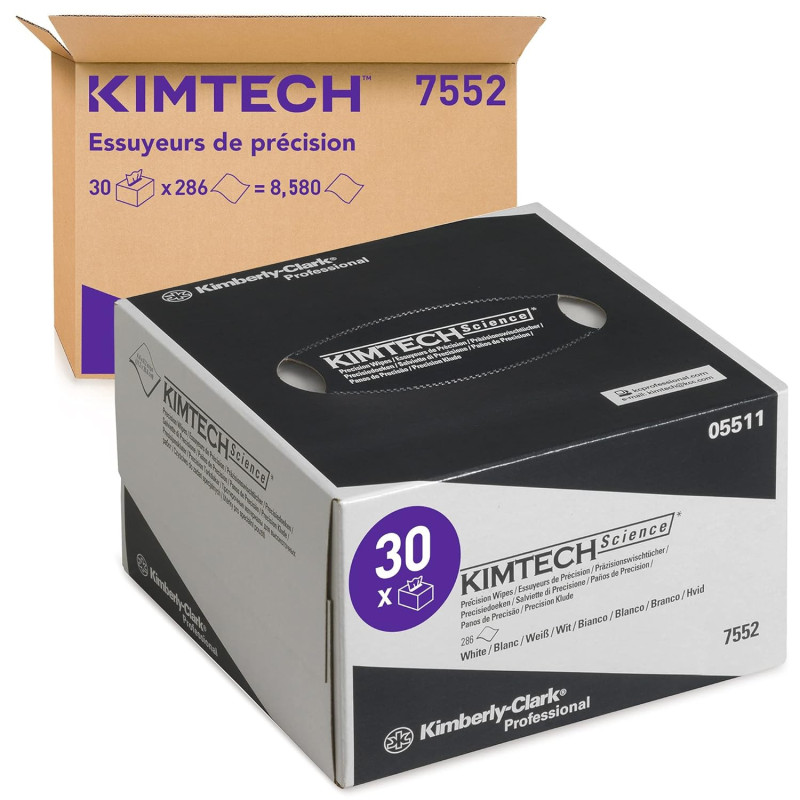 7552 KIMTECH SCIENCE* Precision Wipes - karton 30 opakowań Kimberly Clark