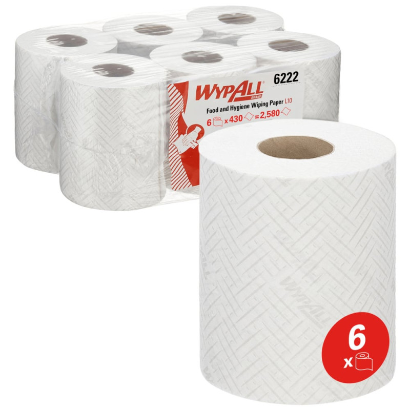 Ręcznik WypAll® Reach™ 165 m CF biały Kimberly Clark a 6 rolek