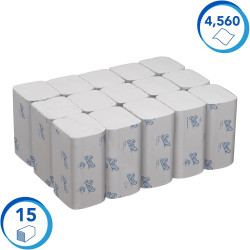 SCOTT ręcznik papierowy składany 6689 biały karton 15 op. x 274 listków