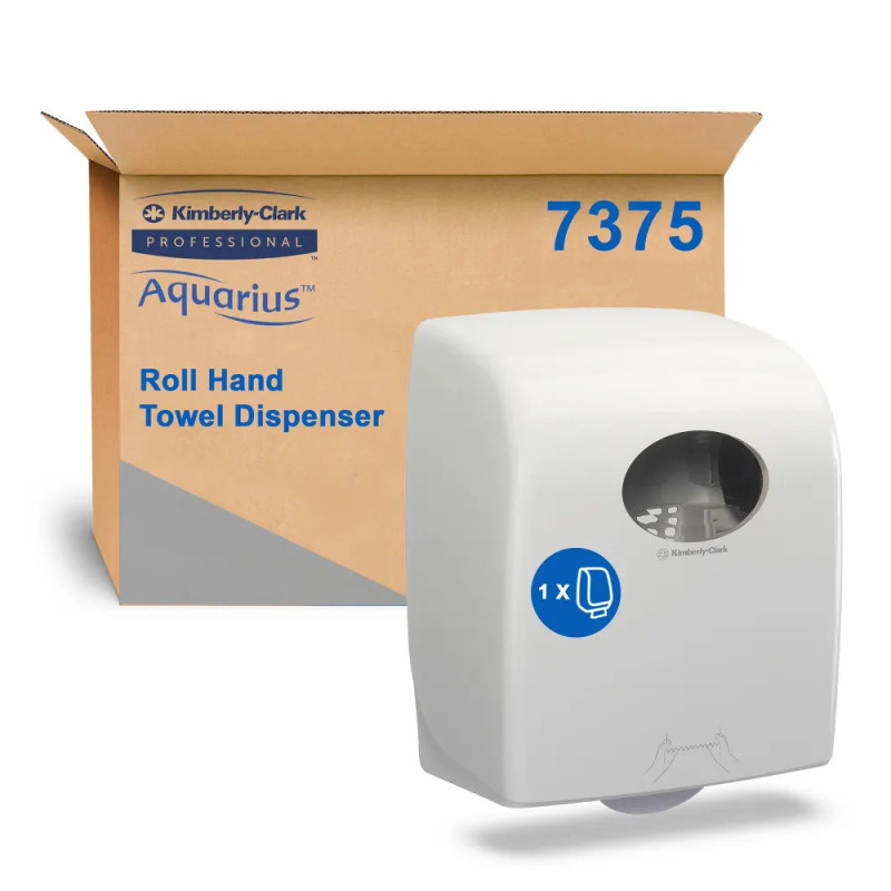 7375 Aquarius dozownik do ręczników w roli biały Kimberly Clark
