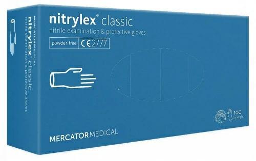 Rękawice nitrylowe blue L a 100 Nitrylex Classic