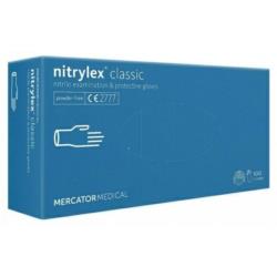 Rękawice nitrylowe blue XL a 100 Nitrylex Classic